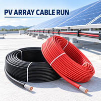 Einadriges Solar-PV-Kabel 4mm2 6mm2 Verzinntes Kupfer XLPE-Draht 1500V DC für Kommerzielle Solaranlagen