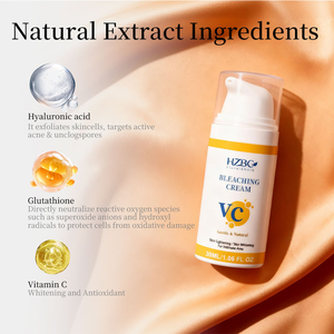 デリケートゾーン、脇、膝、肘、ビキニライン用の天然ハーブ美白クリーム - 臭いを除去 - Product Image 4