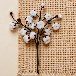 Bolsa de Material de Ramas de Poliéster con Varillas Retorcidas para Manualidades DIY, Simulación de Ramos de Flores de Peluche y Plantas, Decoración del Hogar para <span class=keywords><strong>BROS</strong></span> - Product Image 3