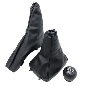 Cache-poussière en cuir pour pommeau de levier de vitesse de voiture, compatible Opel Astra II G, lavable - Product Image 1
