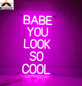 Letrero de Neón LED de Alta Intensidad Personalizado, Impermeable, para <span class=keywords><strong>Palabras</strong></span> Iluminadas, Bares, Festivales, Fiestas, Publicidad y Decoración - Product Image 2