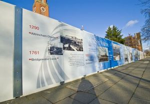 مخصص الطباعة الرقمية الفينيل للماء المحمولة الترويجية الإعلان كرة السلة ملعب سياج لافتة - Product Image 5