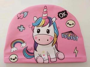 Bonnet de bain en nylon pour enfants et bébés, personnalisé avec logo de dessin animé coloré, qualité supérieure 2024, amusant WL SC8900 - Product Image 6
