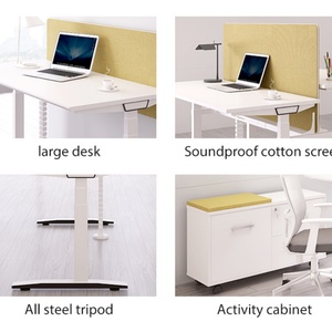 Modern and Simple <b>Computer</b> Standing <b>Desk</b> Electric Lifting Table Desktop Home <b>Desk</b> Intelligent Adjustable Standing <b>Desk</b> - Product Image 4