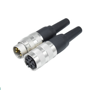 Conector M16 J09 2 4 5 8 10 12 Cable de soldadura de 14 pines Montaje en panel Enchufe macho hembra Enchufe industrial Conector impermeable - Product Image 6