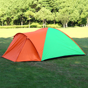 Nuova <span class=keywords><strong>tenda</strong></span> da 3*4 persone a doppio strato per picnic all'aperto <span class=keywords><strong>tenda</strong></span> da turismo interna ed <span class=keywords><strong>esterna</strong></span> impermeabile e calda - Product Image 3