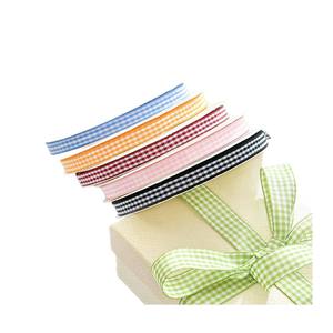 Ruban en cuir en gros d'usine 10m/rouleau, ruban écossais, accessoires pour cheveux DIY, ruban pour nœuds - Product Image 5