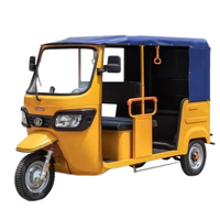 Nouveau modèle 2026 – Tuk-tuk électrique personnalisé à 2 rangées – Tricycle de ville, navette, buggy de luxe – Tuk-tuk électrique personnalisé à 2 rangées