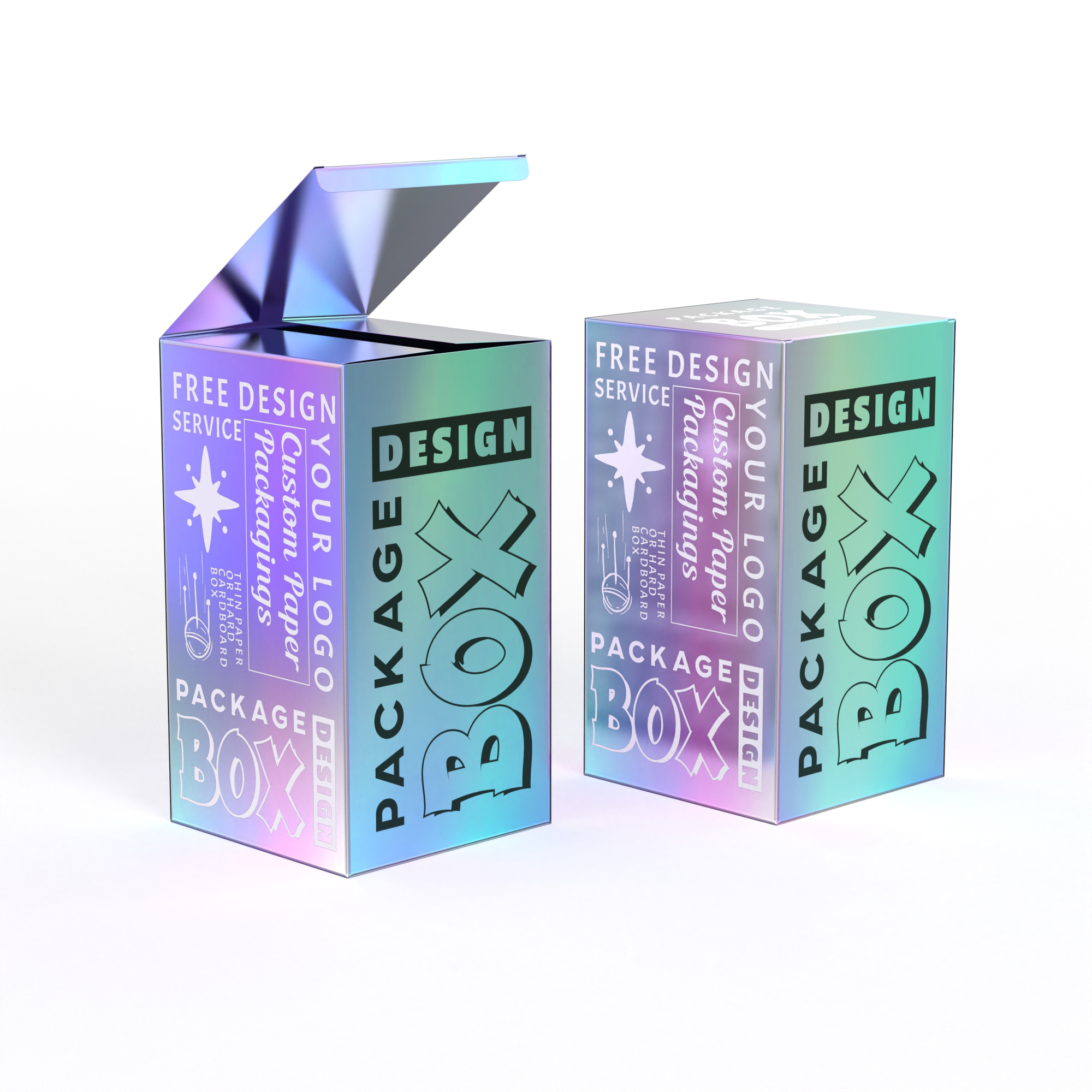 NEW Custom Logo Printing Recyclable Kraft ACE ULTRA PREMIUM Kit Paper Packaging Box
