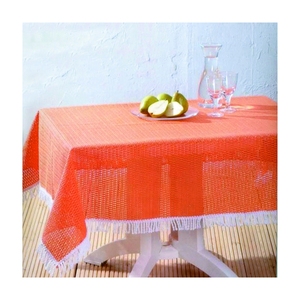 <span class=keywords><strong>Tovaglia</strong></span> da giardino rettangolare in PVC <span class=keywords><strong>arancione</strong></span> all'ingrosso tovaglie morbide lavabili per matrimoni banchetti o ristoranti - Product Image 1