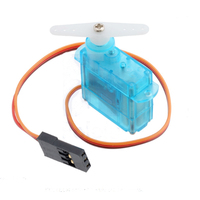 Servomoteur à engrenages métalliques 4,3 g, servomoteur pour hélicoptère RC, robot de bureau, mini servomoteur à couple élevé 0,65 kg, micro servomoteur