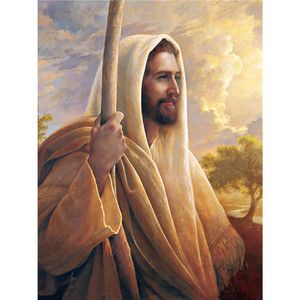 Kit <span class=keywords><strong>de</strong></span> pintura <span class=keywords><strong>de</strong></span> diamante 5D <span class=keywords><strong>de</strong></span> religioso, bordado a mano, <span class=keywords><strong>punto</strong></span> <span class=keywords><strong>de</strong></span> <span class=keywords><strong>cruz</strong></span>, decoración para el hogar - Product Image 1