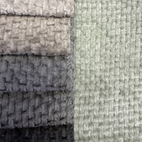 Tissu en chenille extensible élastique pour canapé, matériau de revêtement de canapé, tissu d'ameublement, décoration intérieure, textile en chenille pour canapé 2026