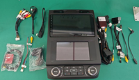 Autoradio GPS 9 pouces avec écran double zone, lecteur DVD, support OBD2 Canbus, streaming, pour Ford F150