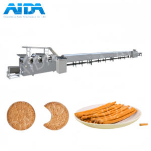 대형 알칼리성 프레첼 비스킷 기계 생산 라인 전체 밀가루 알칼리성 프레첼 비스킷 기계 - Product Image 5