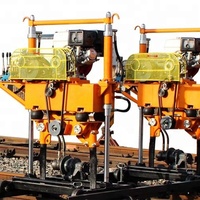 Compacteur de ballast ferroviaire hydraulique télécommandé à moteur essence pour voies ferrées