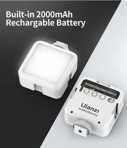 Hoshi <span class=keywords><strong>ulanzi</strong></span> ไฟวิดีโอ <span class=keywords><strong>LED</strong></span> <span class=keywords><strong>VL49</strong></span> 6วัตต์ขนาดเล็กในตัวแบตเตอรี่2000mAh ไฟถ่ายภาพ5500K เทียบกับไฟ <span class=keywords><strong>LED</strong></span> W49 - Product Image 5