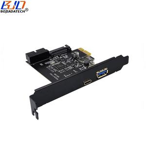 All'ingrosso USB 3.0 Type-C & Type-un connettore per pci-e 1X espansione Riser Card 5Gbps con presa A 19pin & SATA 15pin di potenza in magazzino - Product Image 5