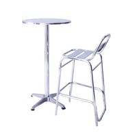 Table de Cocktail Offre Spéciale 60cm Table de Cocktail Réglable Tables de Bar Haut Extérieur