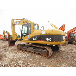 รถขุดใช้320C หนอนผีเสื้อขนาด20ตันอุปกรณ์ก่อสร้างที่ใช้เครื่องยนต์มอเตอร์รถขุด320C แมว - Product Image 1