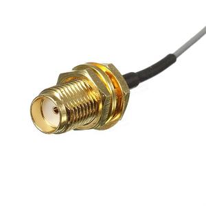 अनुकूलित u. fl कोएक्सियल एडाप्टर केबल के साथ sma1 महिला कनेक्टर rf एंटीना केबल - Product Image 6
