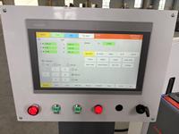 Machine de fraisage et de perçage CNC en aluminium, perçage de trous de verrouillage central, fraisage, 6 outils