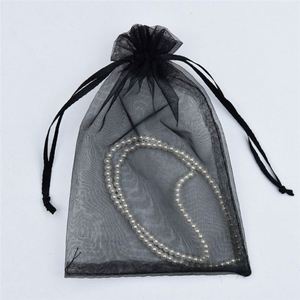 3.93" X5.9" (10*15cm) Recyclable Organza Gift <b>Pouches</b> & Bags for Jewelry & Candy Packaging Customizable Colors & Sizes - Product Image 2