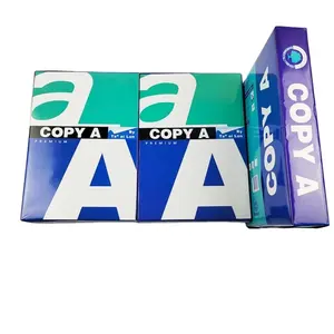 Hot Sale Double A4 Copier/copy A Paper 80 Gsm 70 Gsm Printer Ream Paper A4 Supplier With High Stiffness