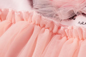 Fabricant chinois de robes de princesse pour enfants, vêtements pour filles, robe en tulle rose à plusieurs couches avec dentelle, vente en gros - Product Image 6