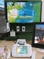 Console de jeu Wii U d'occasion de style nouveau de Nintendo avec jeux Mario et Zelda préinstallés