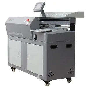 Automatische perfekte Klebe binde maschine mit Rücken kleber und Seiten klebe binder C55H