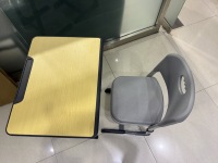 Ensemble scolaire, expédition directe d'usine, bureaux et chaises réglables en hauteur pour les élèves pour étudier et écrire