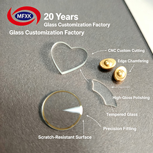 Lámina de Protección para Instrumentos, de Vidrio Templado Personalizado, con Ranurado CNC de Precisión, Biselado y <span class=keywords><strong>Pulido</strong></span>, Recubrimiento de Borde Negro - Product Image 1