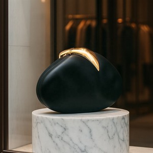 Pochette en cuir de qualité supérieure pour femme, élégante pochette de soirée de créateur pour mariages, fêtes et événements spéciaux, fournisseur en gros - Product Image 3
