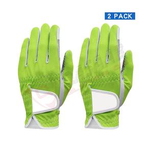 Professional Meshed Cabretta Leather Packaging Manufacturer 2026 Breathable All-Weather PU Synthetic Leather Golf <b>Glove</b> - Product Image 5