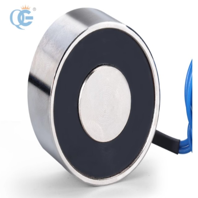 12V 24VDC Cable Glands Degaussing Permanent Ring Electromagnet