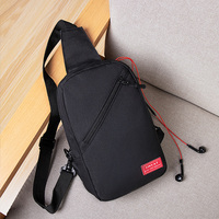 Sac banane simple et léger unisexe en polyester avec fermeture éclair antivol, idéal pour les voyages et la randonnée – Offre spéciale