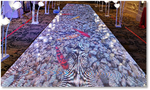 p2.976 High Quality Outdoor LED Flexible Video Display <b>Screen</b> Interactive Dance Floor Tiles Display - Product Image 5