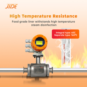 Hot bán độ chính xác cao <span class=keywords><strong>RS485</strong></span> đầu ra vệ sinh điện từ đo lưu lượng cho sữa thực phẩm nước giải khát y học - Product Image 4