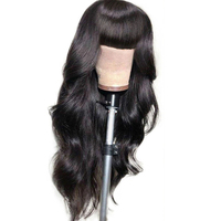 Perruques les plus vendues - Perruques complètes résistantes à la chaleur pour femmes - Franges soignées - Cheveux longs bouclés - Perruques longues bouclées à grandes ondulations