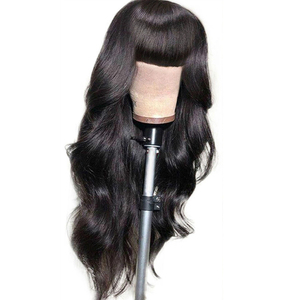 Perruques les plus vendues - Perruques complètes résistantes à la chaleur pour femmes - Franges soignées - <span class=keywords><strong>Cheveux</strong></span> longs bouclés - Perruques longues bouclées à grandes ondulations - Product Image 5