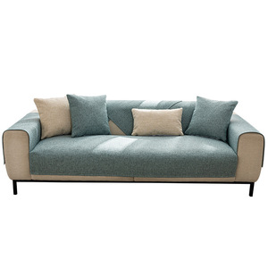 <b>Sofa</b> Cushions Solid Color 190-230cm Non-Slip Coarse Cloth Pet Proof <b>Sofa</b> <b>Covers</b> - Product Image 5