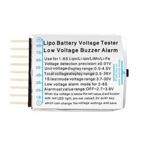 จอแสดงพลังงานแบบ2-in-1ใหม่1-8วินาที/BB แรงดันไฟฟ้าต่ำ/สัญญาณเตือน/จอแสดงผลอิเล็กทรอนิกส์/กริ่งสองฟังก์ชั่น - Product Image 4