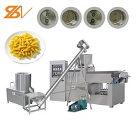 Machine à pâtes commerciale automatique avec moteur, haute capacité 150-200 kg/h, extrudeuse à macaroni, puissance 45 kW, garantie 3 ans