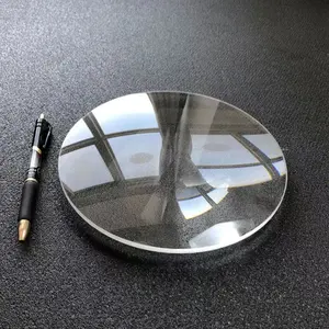 80mm 광학 렌즈 K9 백색 유리 돋보기 렌즈 수제 프로젝터 체육 산업 실험 액세서리 렌즈