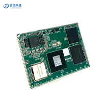 Placa Base Helperboard A733 con IA, 3TOPS NPU, Cortex-A76, Linux Ubuntu Qt6, Módulo Integrado Android para Computación de Borde e HMI Inteligente