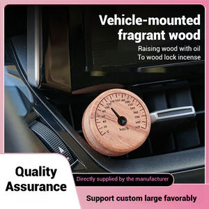Diffuseur de voiture en bois d'aromathérapie personnalisé de haute qualité, clips de ventilation pour huiles essentielles, désodorisant de voiture à évaporation naturelle, fabrication ODM en usine - Product Image 2