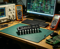 Amplificateur de puissance audio monocanal authentique LA3161 SIP8 Sanyo pour autoradio stéréo, puce d'amplificateur sonore