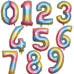 <span class=keywords><strong>D</strong></span>écoration de ballon numérique <span class=keywords><strong>d</strong></span>égradé coloré de 32 pouces pour la <span class=keywords><strong>d</strong></span>écoration de fête <span class=keywords><strong>d</strong></span>'anniversaire ballon de <span class=keywords><strong>film</strong></span> <span class=keywords><strong>d</strong></span>'aluminium numérique <span class=keywords><strong>d</strong></span>égradé de couleur - Product Image 1