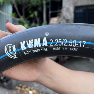 Cámara de Aire para Motocicleta KUMA 2.25-17 2.50-17 de Caucho Butilo, Alta Elasticidad, para Motos Underbone, Hecho en Vietnam - Product Image 6